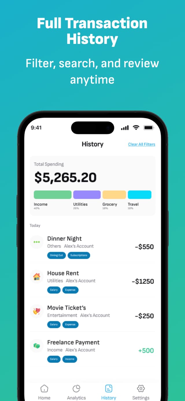 Family Hub: Expense Tracking screenshot 4